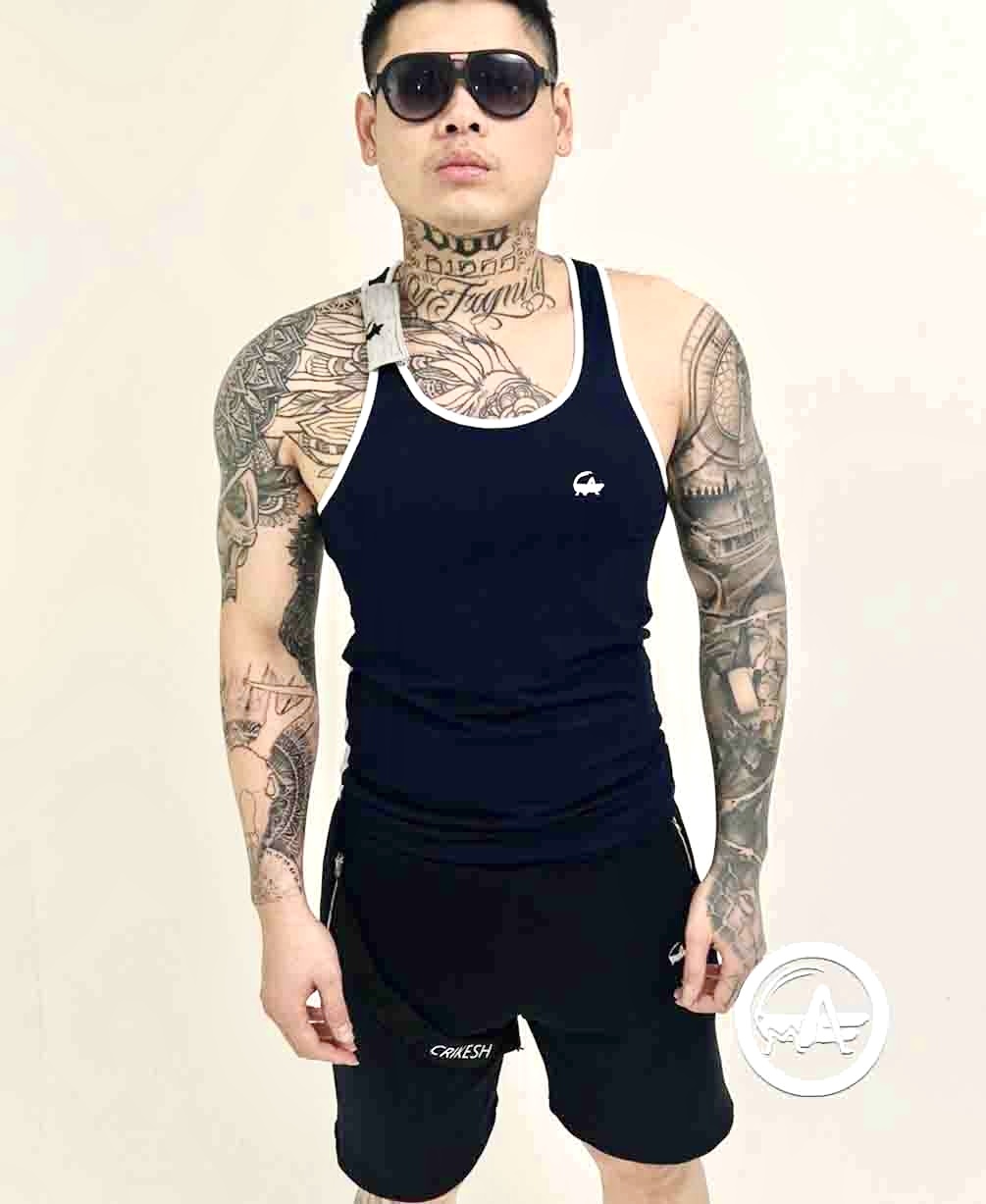 Crikesh - Tokyo 2 Tone Vest - Image 2